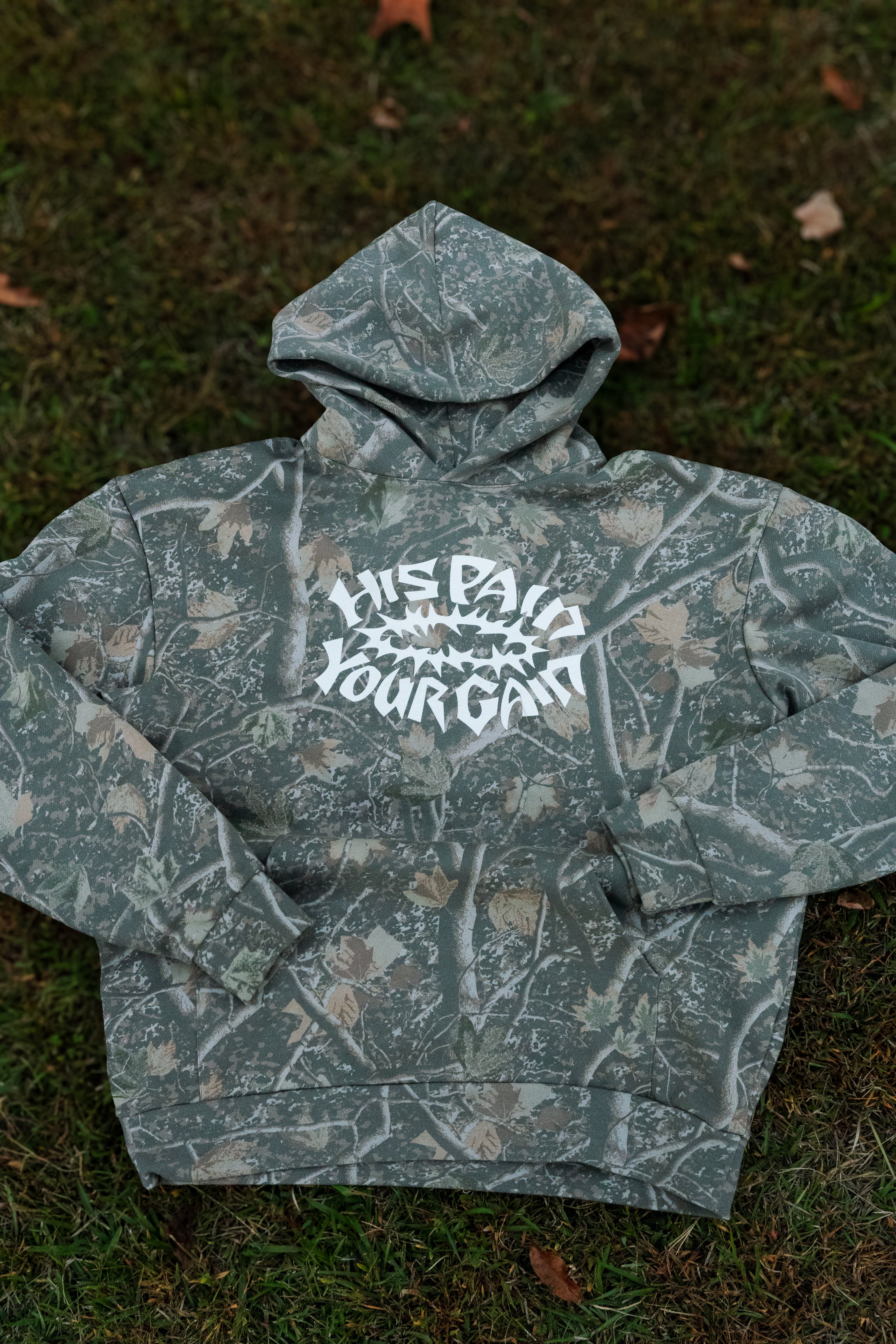 Camo Jesus Hoodie